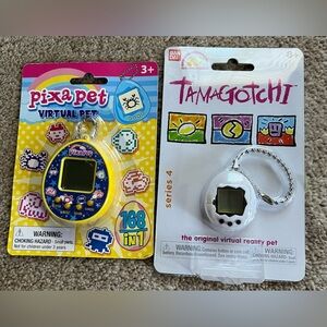 Mini Tamagotchi (Series 4) and Pixa Pet combo